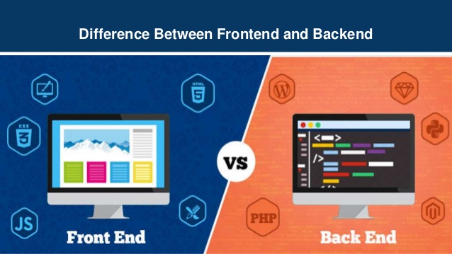 Difference b/w Front-end Web Development and Back-end Web Development