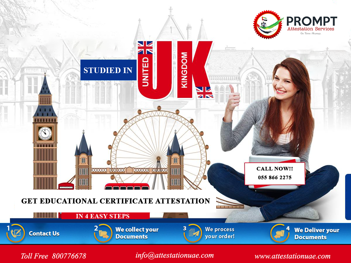 UK Degree Attestation for UAE