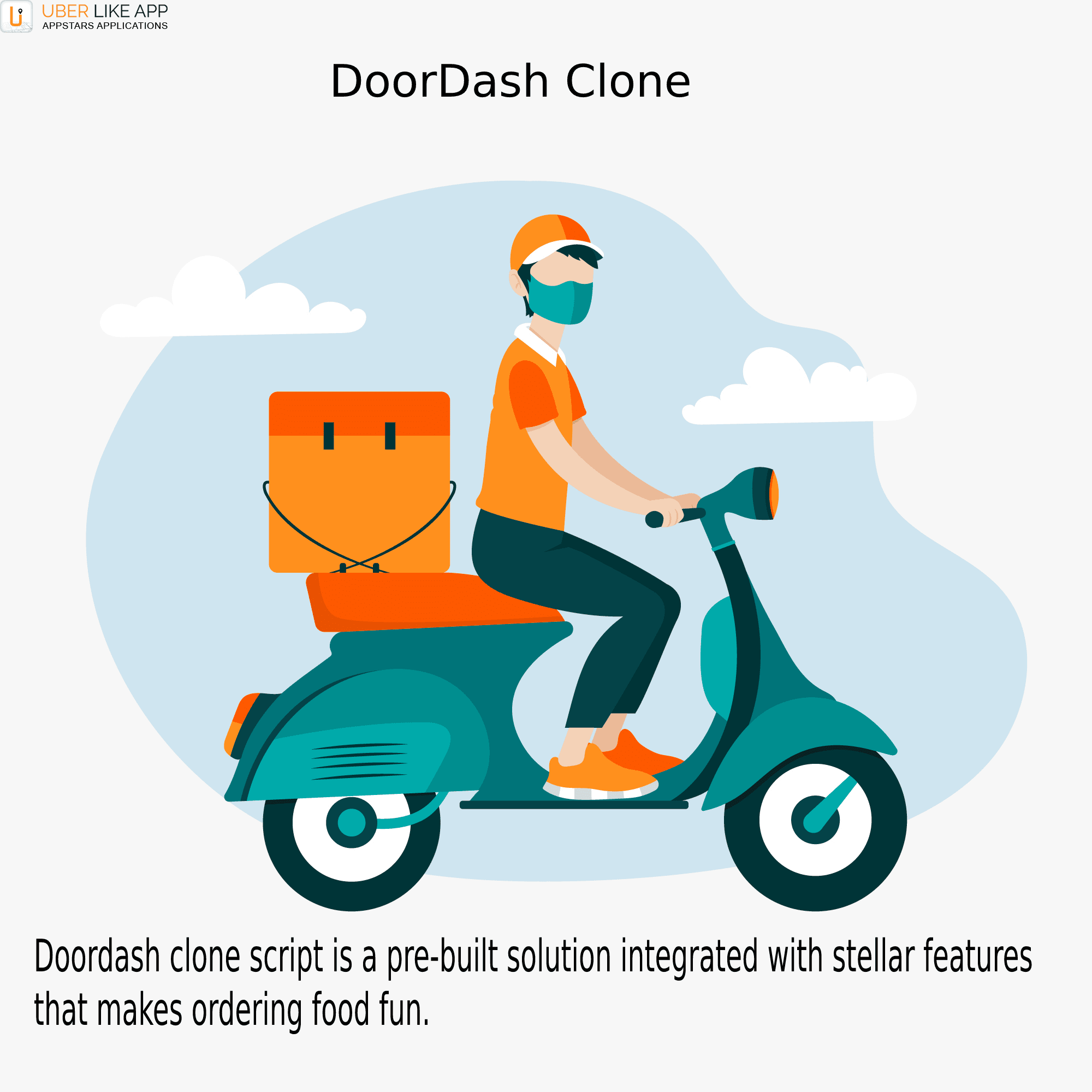 Working model of DoorDash Clone: Astonishing functionality