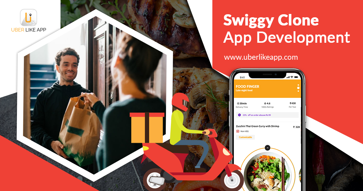 Start the on-demand food delivery app with our Swiggy Like App