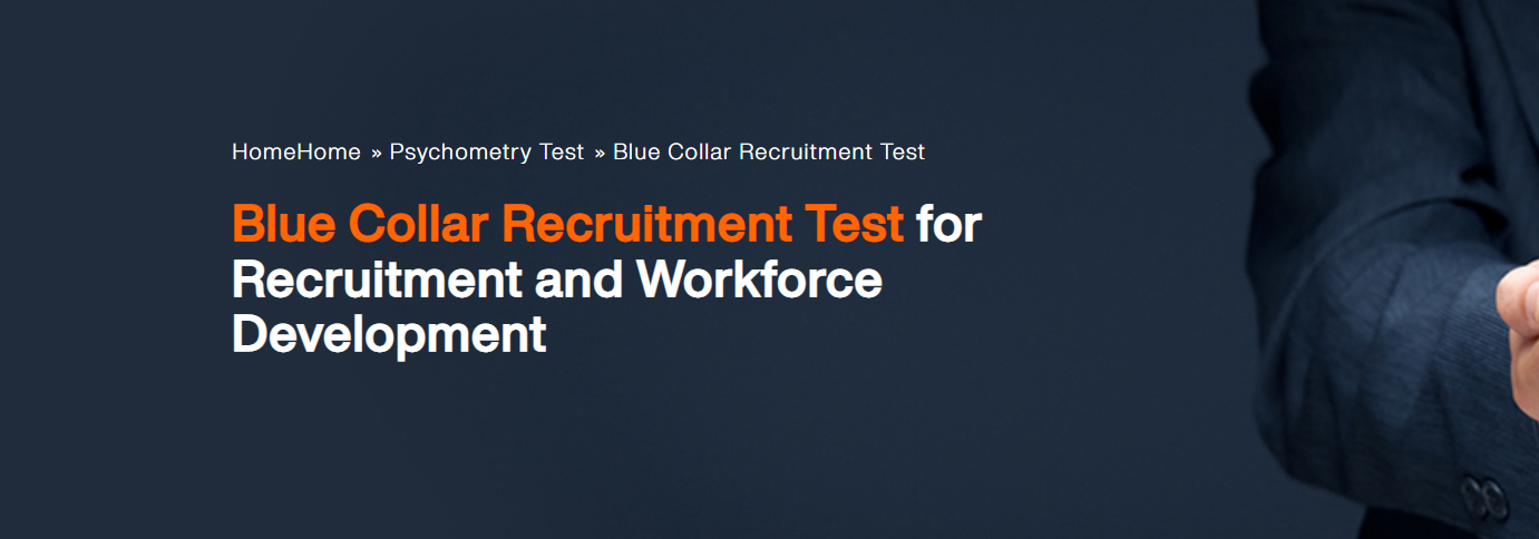 Blue Collar Recruitment Assessment | Online Blue Collar Exam | MeritTrac