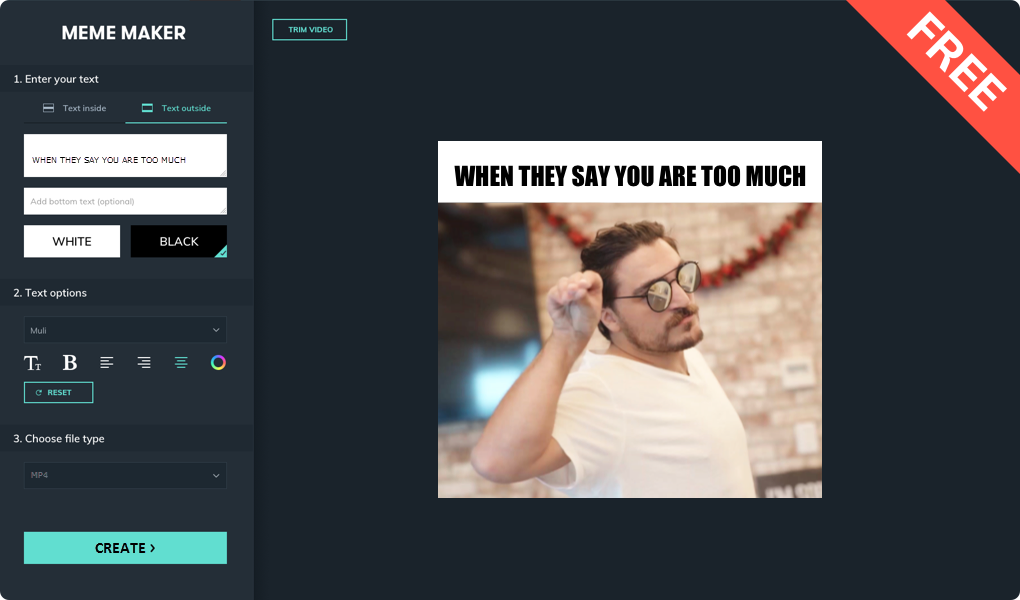 Generating Funny Memes With Filmora Free Online Meme Maker