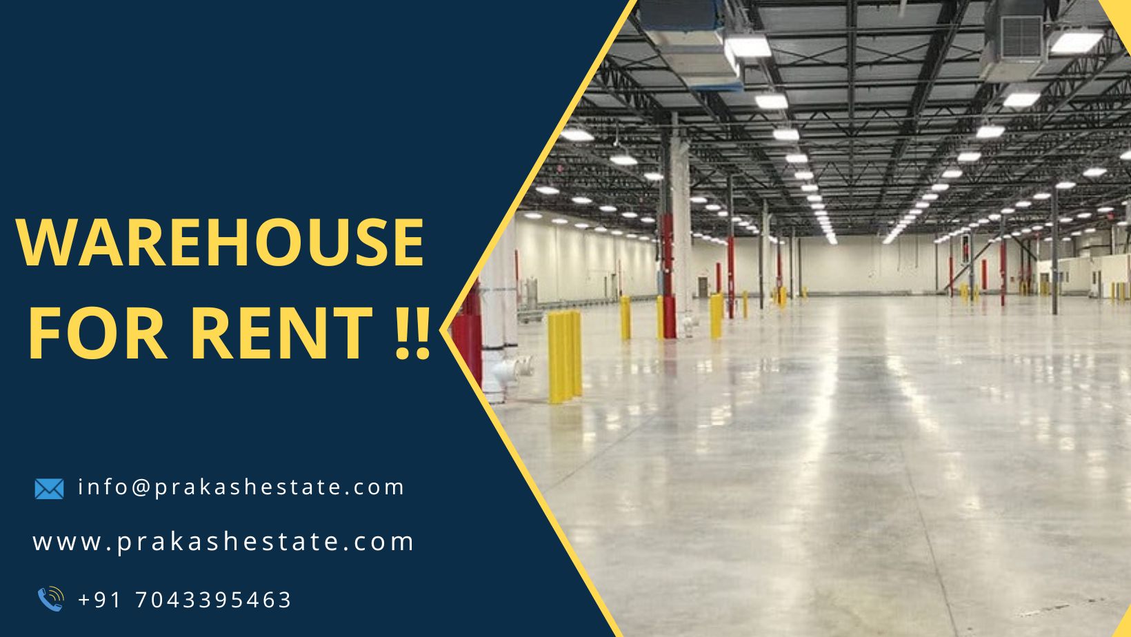 Are You Interested in Setting up a Godown space for lease in Sarkhej? | Prakash Real Estate