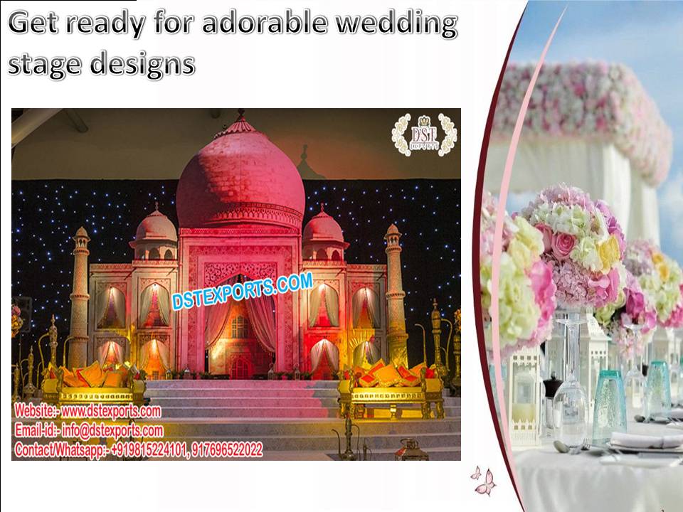 Top 10 Wedding Stage Decoration, Asian Wedding Stages, Reception Stage