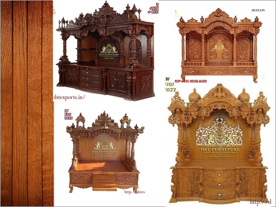 Buy Teak Wood Home Temple/Mandir