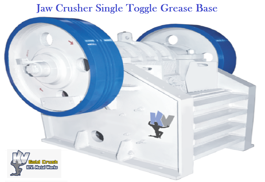 Jaw Crusher Single Toggle Grease Base - Jaw Crusher Gold Crush