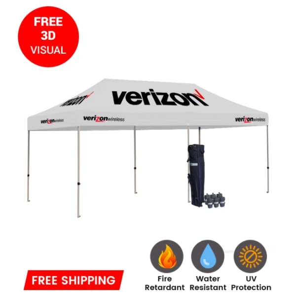 Branded Canopy Tent Build Your Own Logo Printed | San Francisco | USA