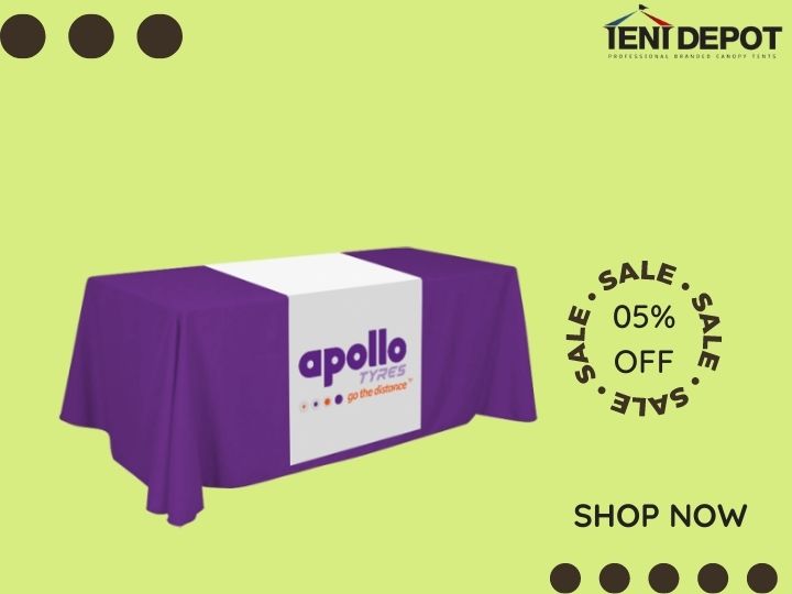 Custom Tablecloth Will Draw People To Your Booth | British Columbia