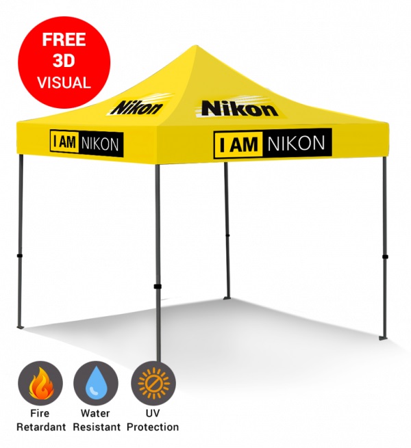 Pop Up Tent with Sides for Promotional Events| Tent Depot Canada