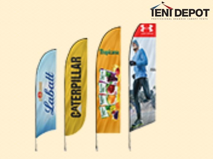 Fully Customizable Promotional Flags | Tent Depot | Edmonton