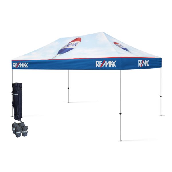 10ft x 15ft Tent Frames & Custom Printed Canopies | Tent Depot