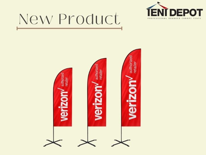 Advertising Flags Customized For Unique Branding At Trade Shows