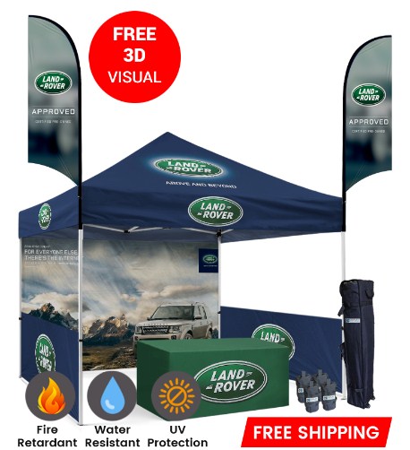 Upgrade Your 10x10 Branded Tents with a Graphics Replacement