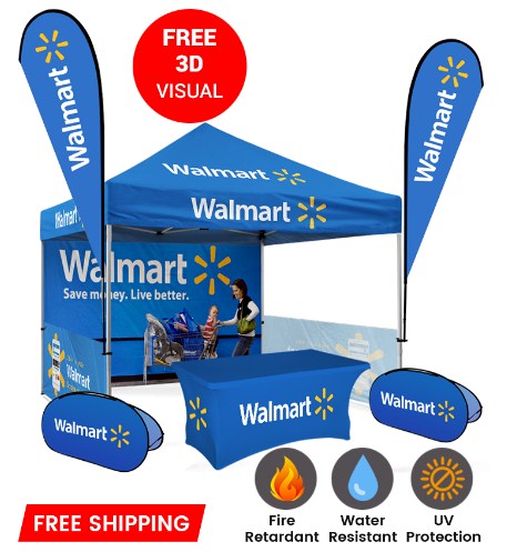 Buy Online! High-Quality Custom Canopy Tent 10x10 with Full Printed Graphics