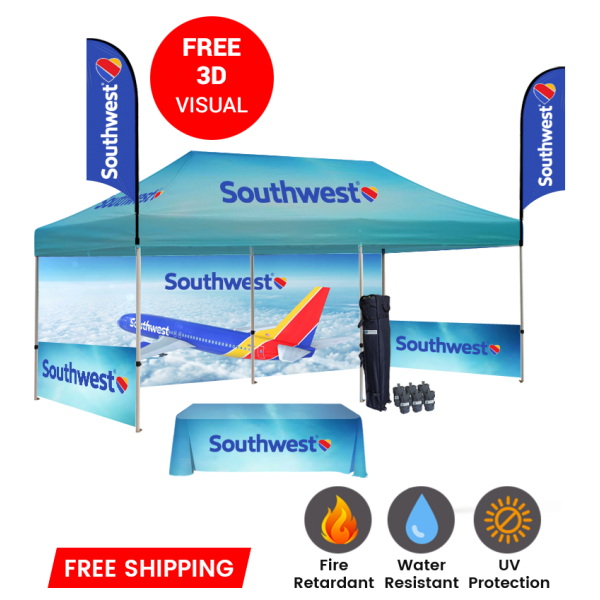 Custom Canopy Tents with Different Colors