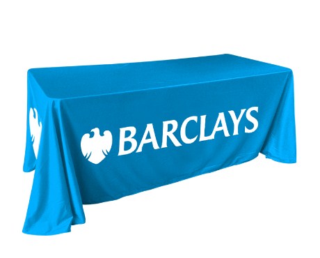 Best Deals On Custom Tablecloths & Trade Show Table Covers