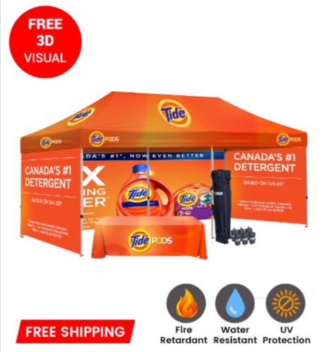 Purchase! 10x20 Pop Up Canopy With FREE Shipping From Branded Canopy Tents 