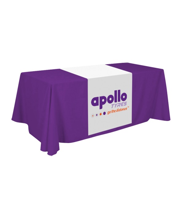 Custom Trade Show Table Covers & Runners For Exhibitions
