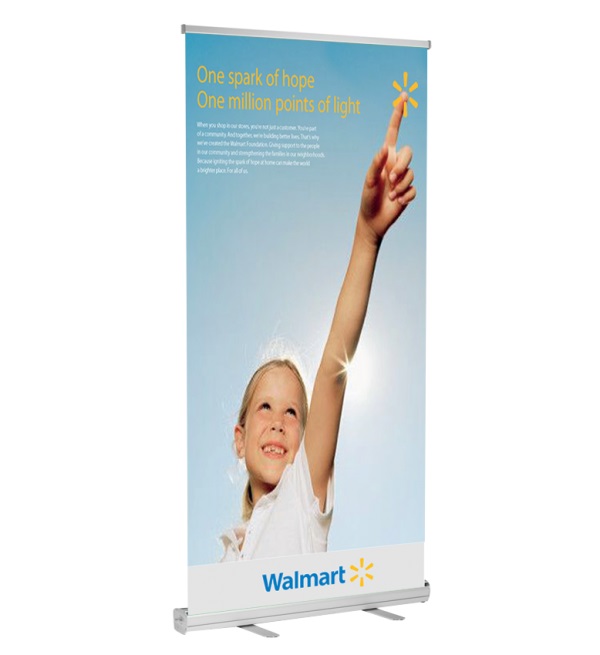 Retractable Banner Stands | Roll Up Banner stand - Branded Canopy Tents