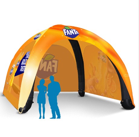 Shop! Custom Printed Inflatable Tents with Full Color Graphics
