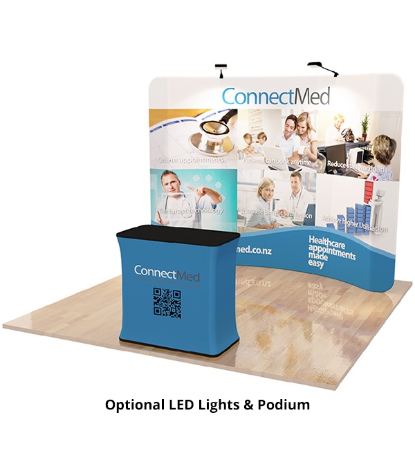 Trade Show Booths Displays Using Pantone Colors & Durable Materials - USA