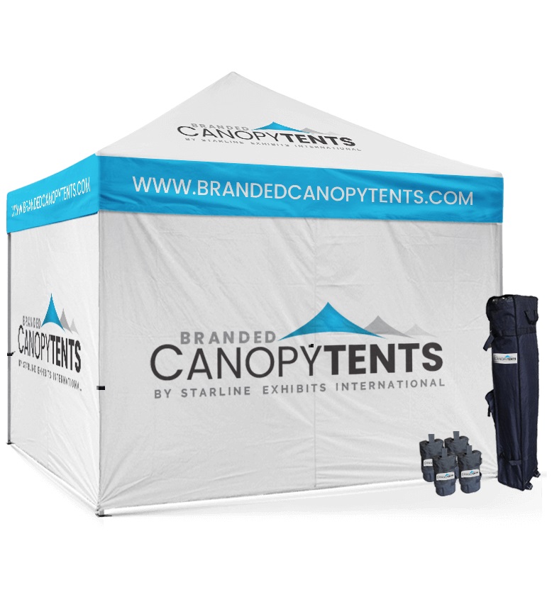 Customizable Instant Pop Up Tents & Logo Tents - Branded Canopy Tents