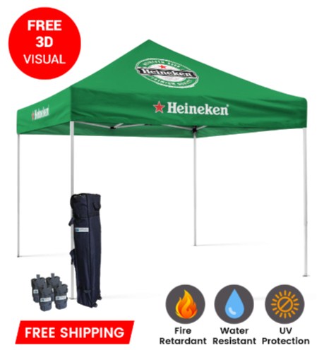 Great Deals On Custom Canopy Tent 10x10 at Branded Canopy Tents