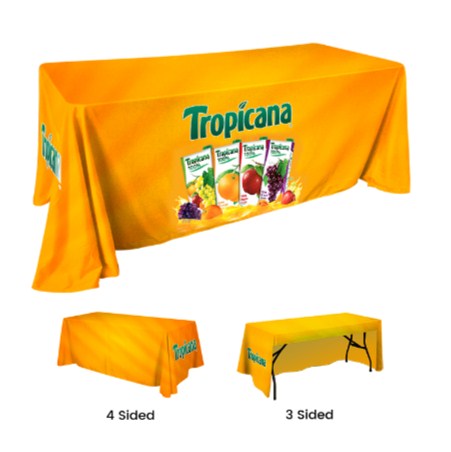 Buy! High-Quality Trade Show Table Covers For Your Business Promotion!