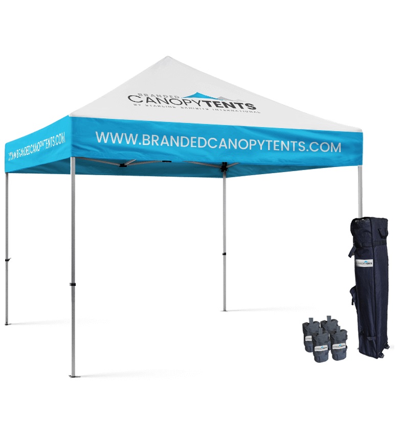 Buy Logo Tents & Canopies With Full Color Print - Branded Canopy Tents
