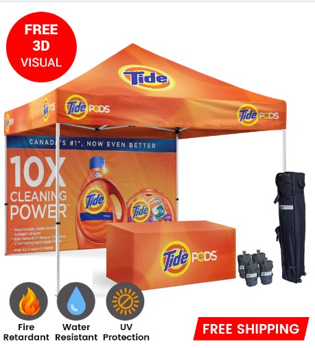 Buy Now! High-Quality Custom 10x10 Canopy Tent With Logo