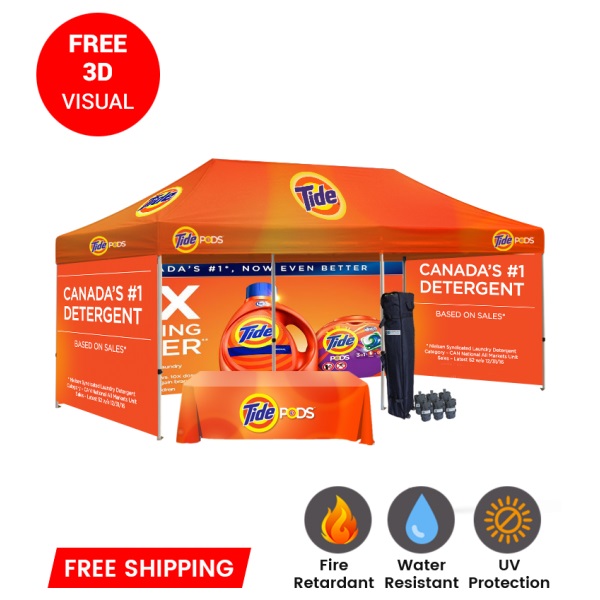 Get Your Promotional Tent With Different Accessories