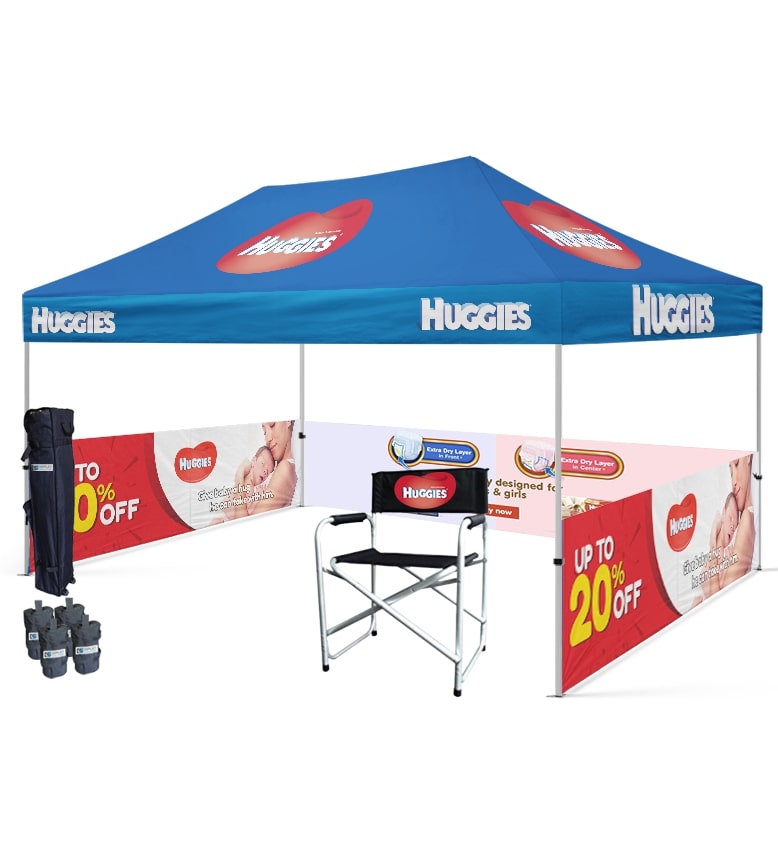 Custom Tent With Logo Establish Your Territory At Public Events | BCT