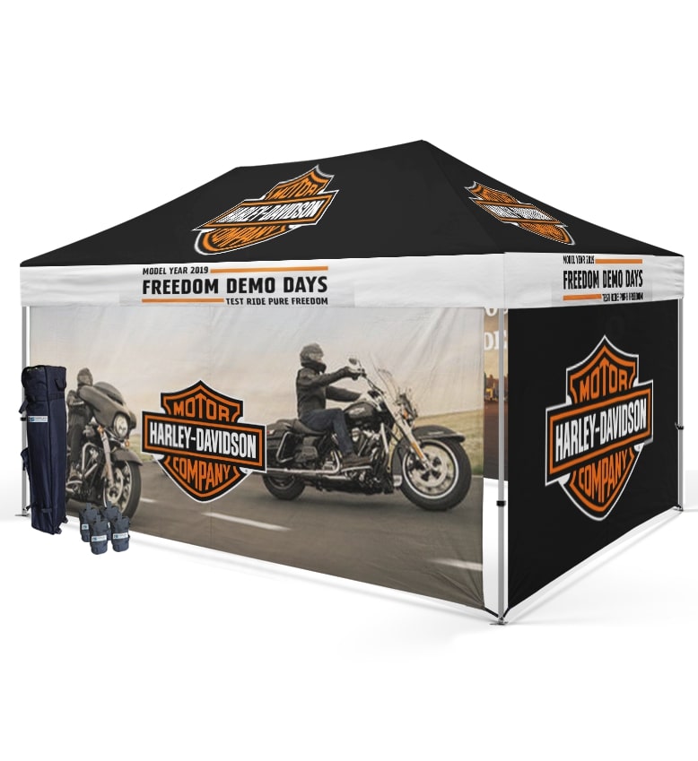 Design Dynamic Pop Up Tent With Logo For Indoor & Outdoor Events