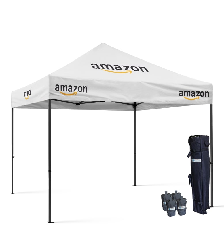  Custom Canopy Tent 600 Denier Polyester Top - Branded Tent