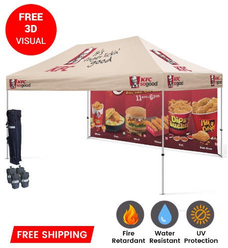 Get Amazing Discounts on Bulk Orders Of Custom Canopy Tents 