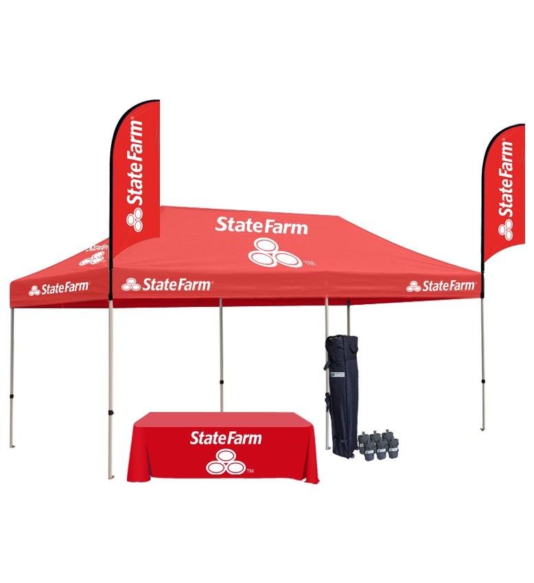 Custom Printed Canopy Tent | Get a Quote & Free Visuals - Branded Canopy Tents