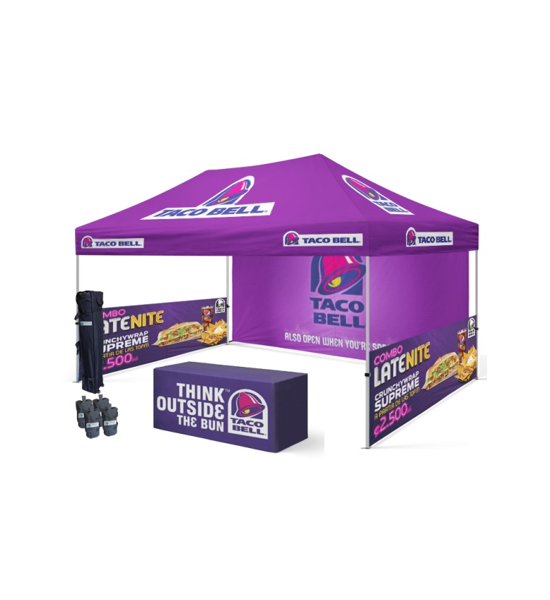 Custom Printed Pop Up Tents | Stylish & Elegant Designs - Atlanta 