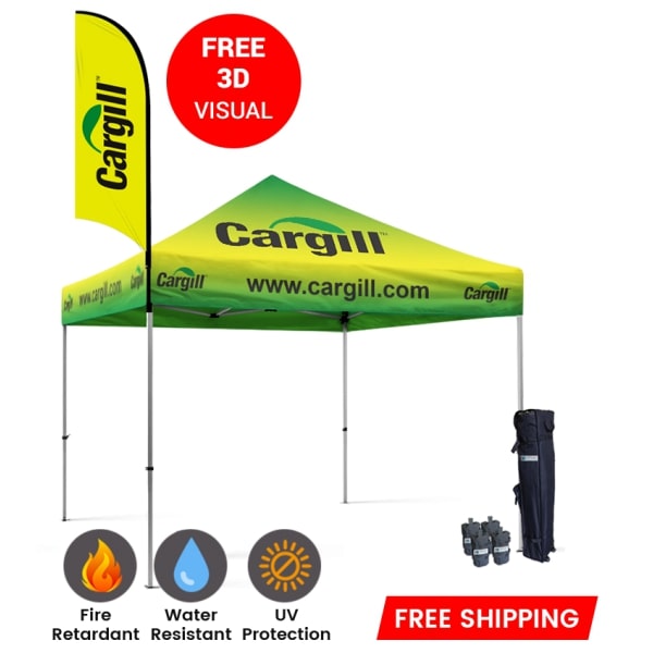 Personalized Tent For Quick & Easy Setup | Branded Canopy Tents | USA
