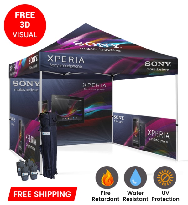 Instant Pop Up Canopy for Quick and Easy Setup - Starline Displays