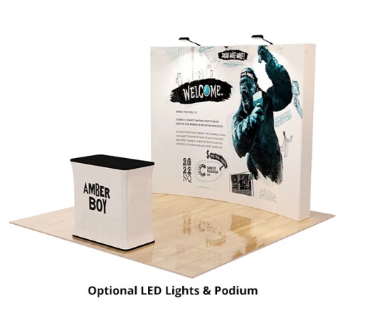 Order, Fabric Pop Up Display Booths with Full Color Graphics
