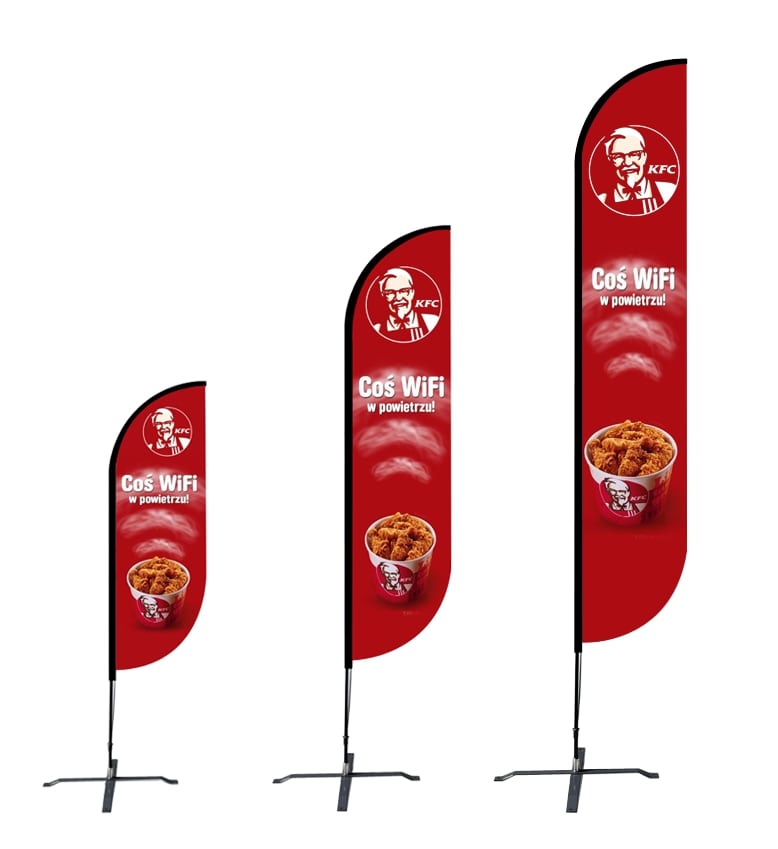 Custom Feather Flags & Feather Banners | Atlanta