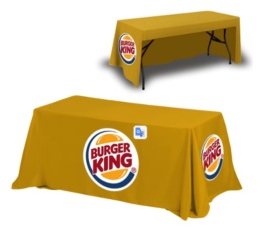 Perfection! Tablecloths For Trade Shows With Logo Design | USA 