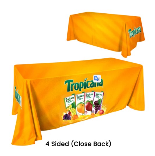 Get Your High-Quality! Trade Show Table Runner With Logo | Georgia