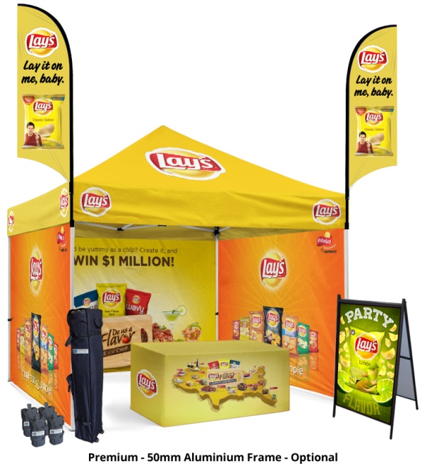 Custom E-Z Up Canopy Tents With Your Logo - Starline Displays
