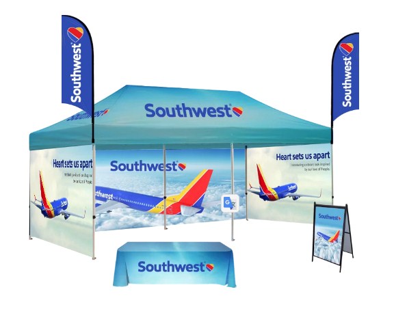 Buy Now! 10x20 Custom Canopy Tents With Custom Graphics | USA