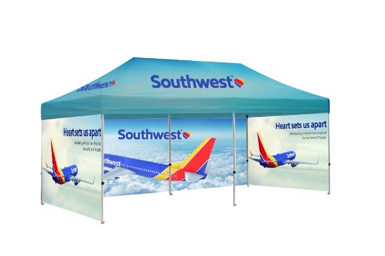 Best Deals on Custom Printed 10x20 Canopy tents