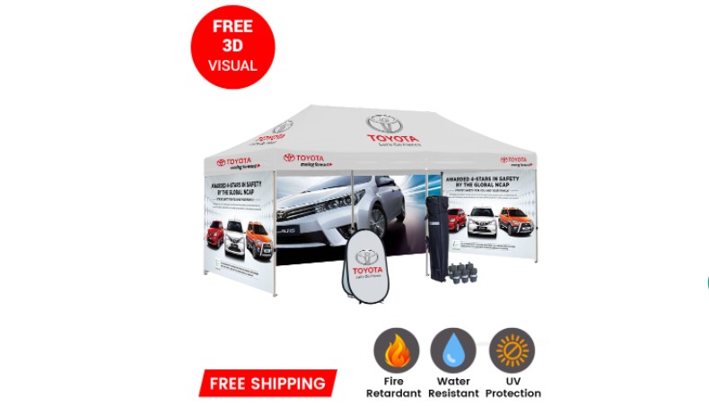 Special Offers On 10x20 Pop Up Tents  For Outdoor Promotion