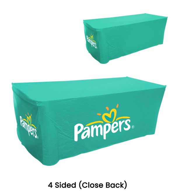 Custom Printed Table Covers & Tablecloths For Trade Shows & Events