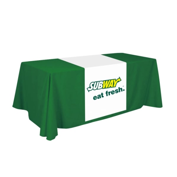 High Quality Custom Printed Trade Show Table Runner | USA