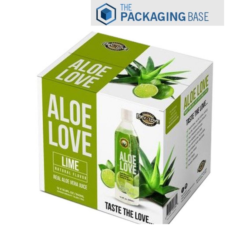 Custom Aloe Vera Boxes Wholesale